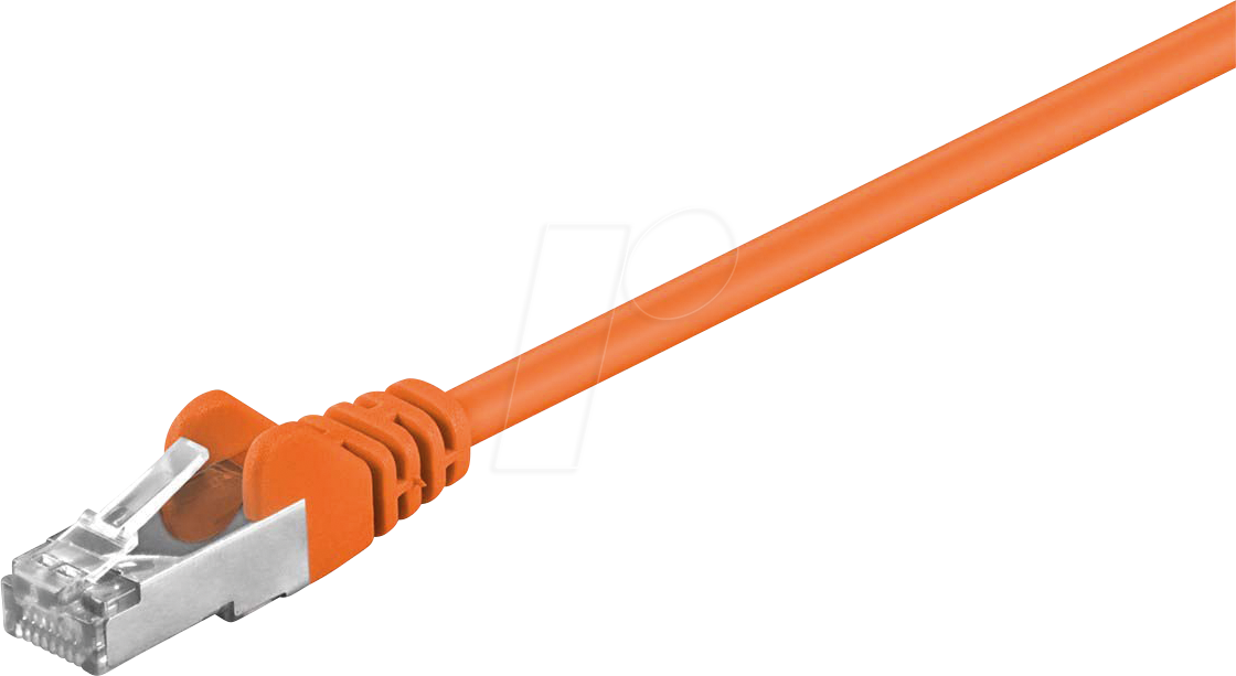 GOOBAY 93460 - Cat.5e F/UTP Patchkabel CCA orange 2 m