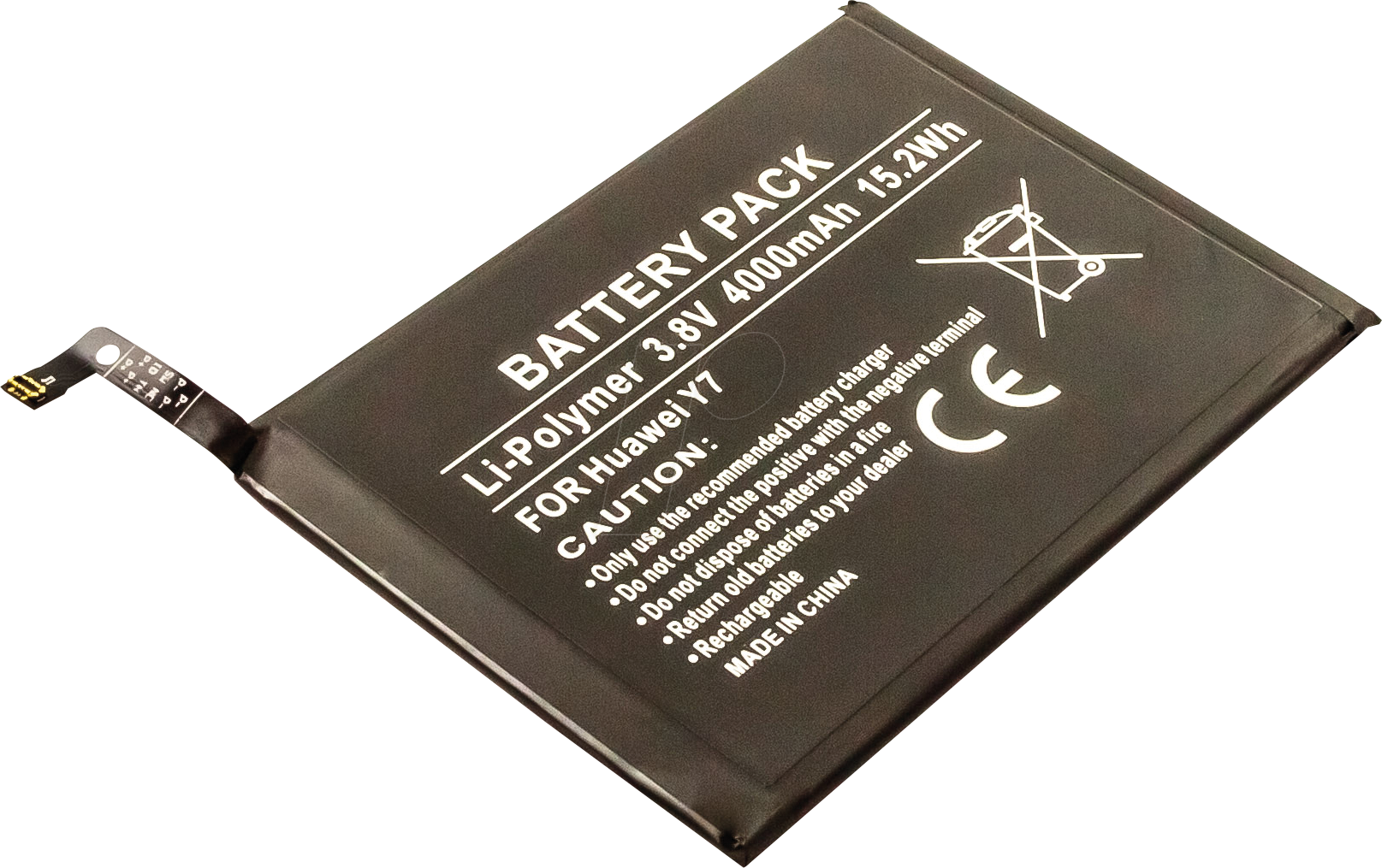 AKKU 31014 - Smartphone-Akku für Huawei-Geräte, Li-Po, 4000 mAh