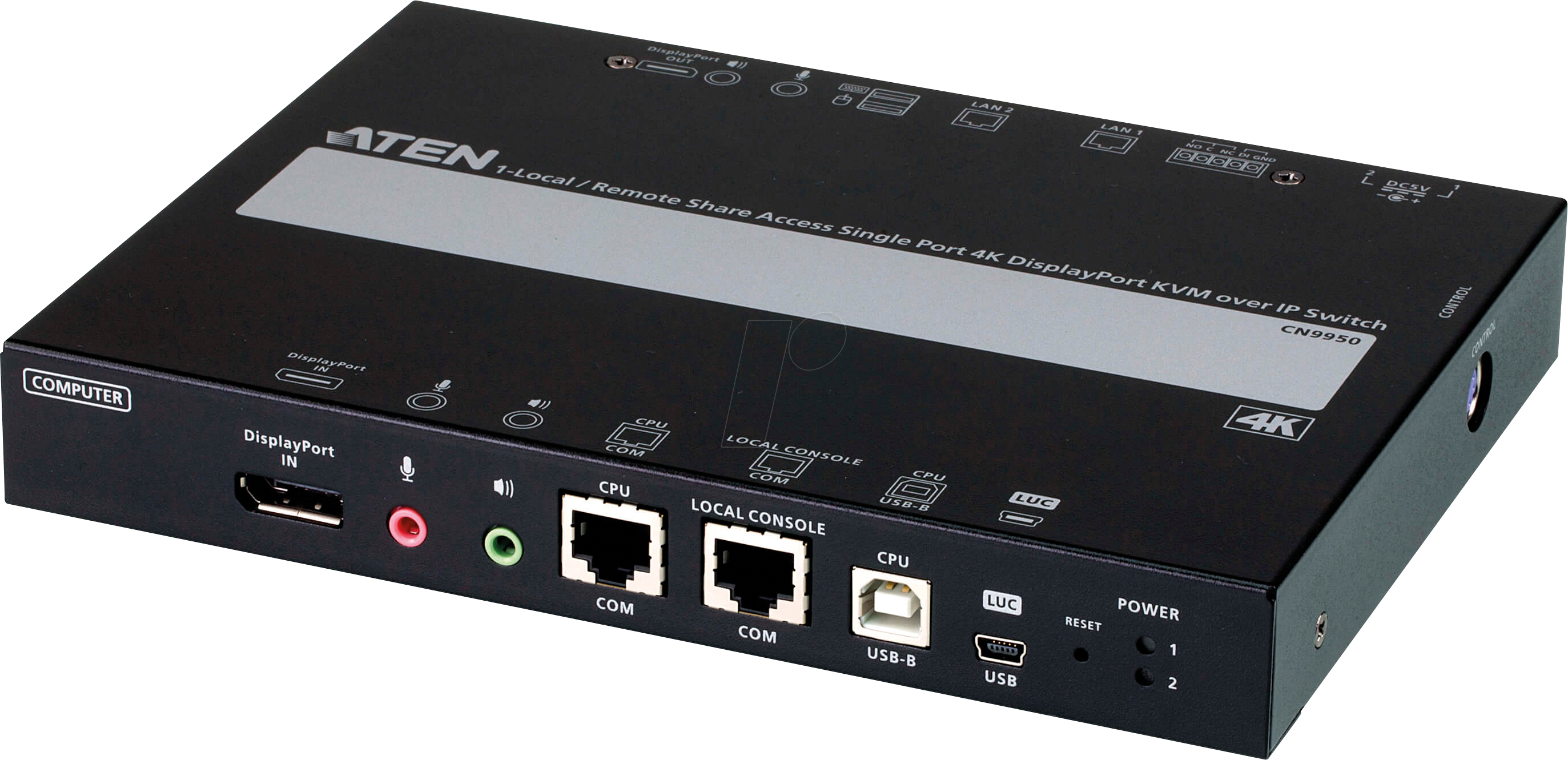 ATEN CN9950 - Einzelport KVM Over IP Switch, DisplayPort