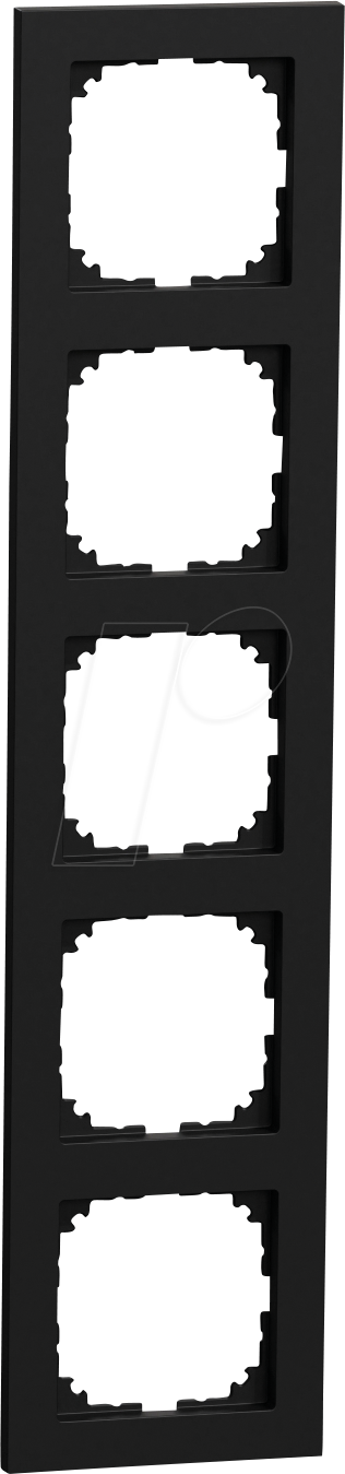 ME MEG4050-3603 - M-PURE Rahmen 5-fach Recyceld Plastic schwarz
