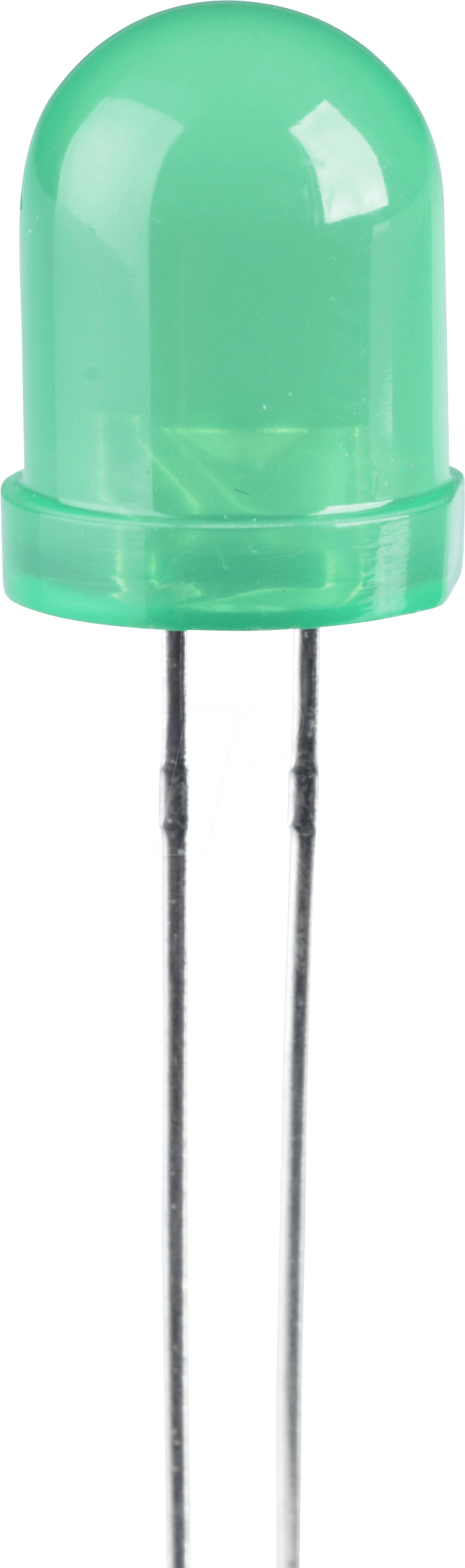 Thumbnail - LED 8MM GN - LED, 8 mm, bedrahtet, grün, 70 mcd, 50°