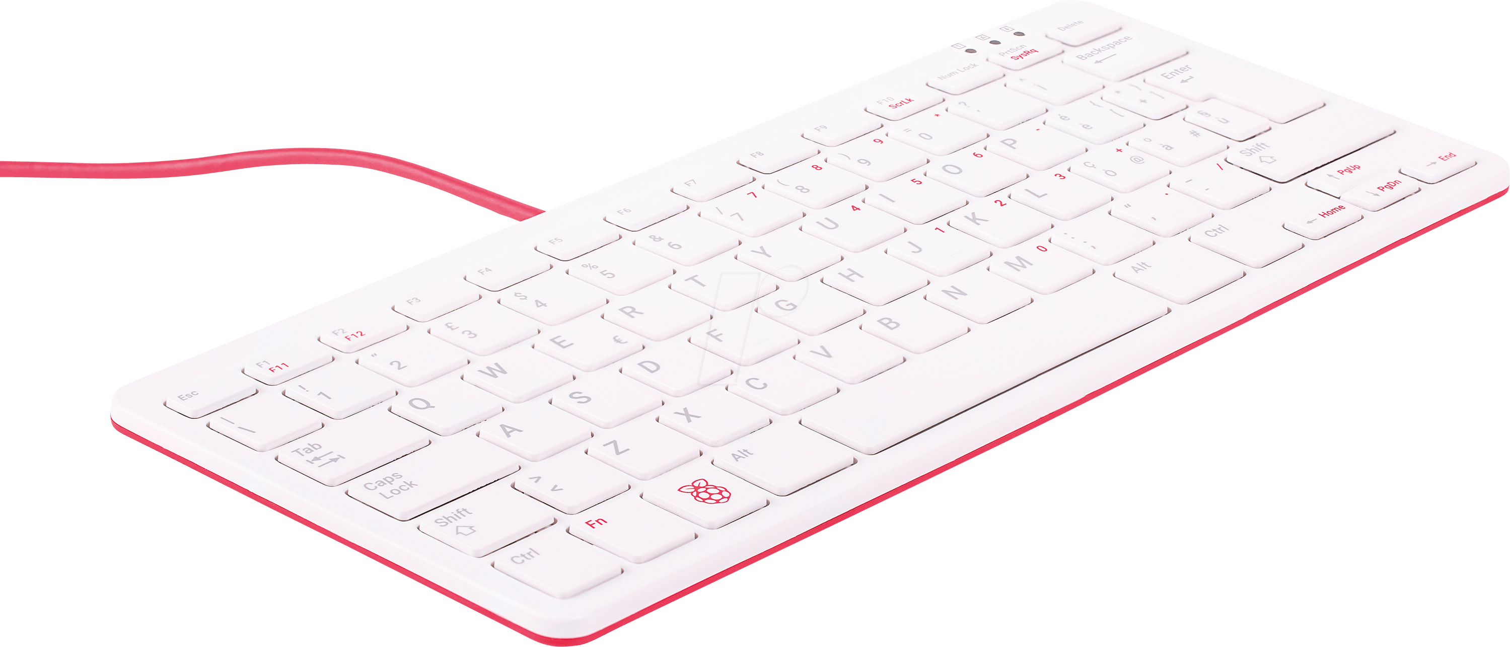 RPI KEYBRD IT RW - Raspberry Pi - Tastatur, IT, rot/weiß