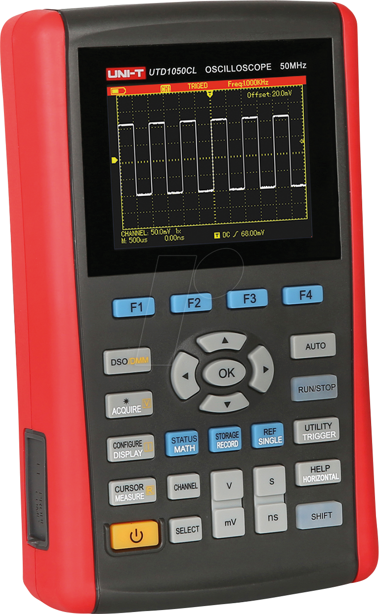 UTD 1050CL - Handheld-Oszilloskop, 50 MHz, 1 Kanal