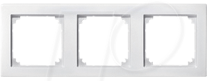 EL MS 484319 - M-SMART, Rahmen, 3-fach, polarweiß, edelmatt