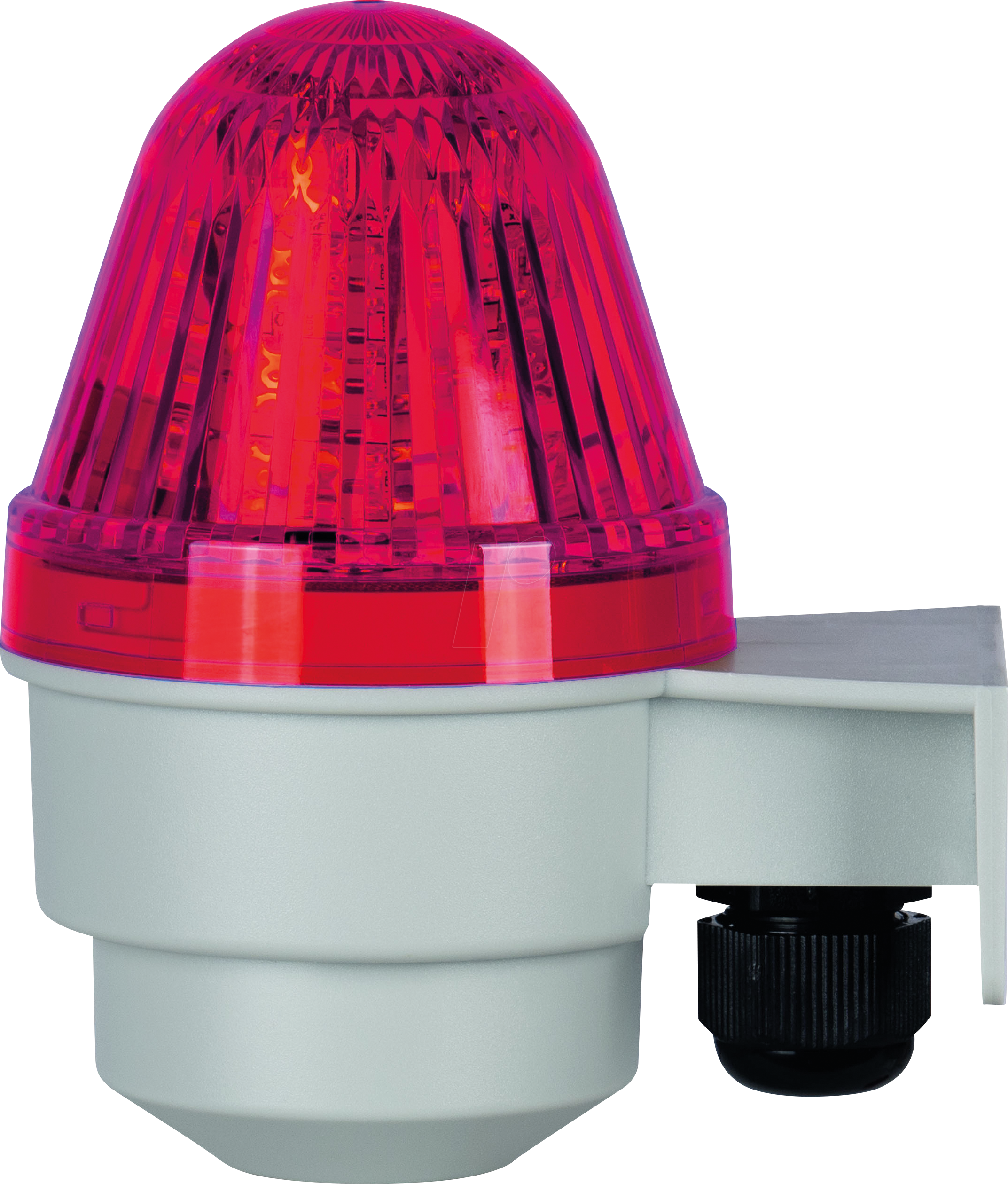 COBLHP582G230RL - Kleinhupe, grau, rote Linse, 230V AC