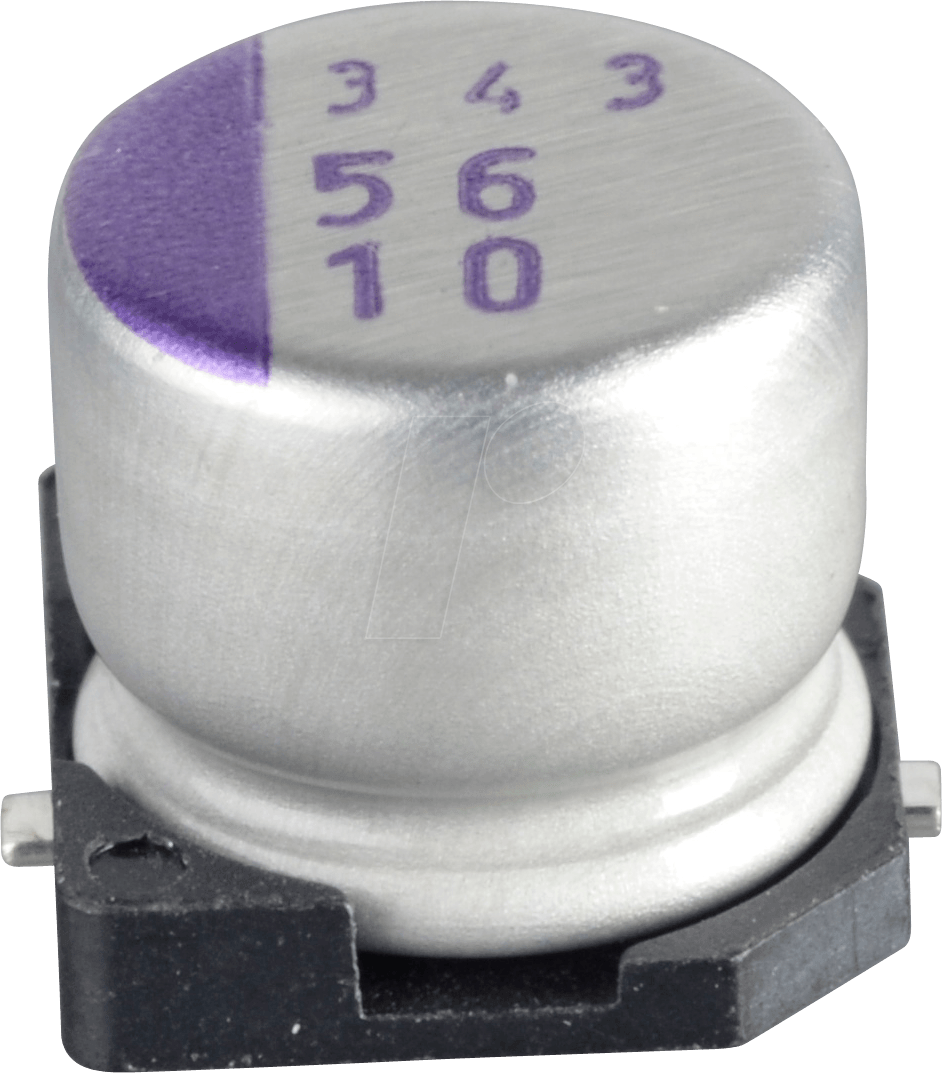 SVP 56/10 - Polymerkondensator, 56µF, 10V, 2000h, low ESR