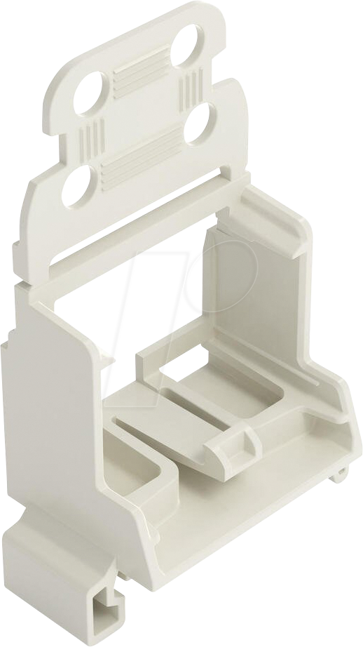 WAGO 221-549-0LG - Befestigungsadapter für Tragschiene, 10-Leiter, lichtgrau