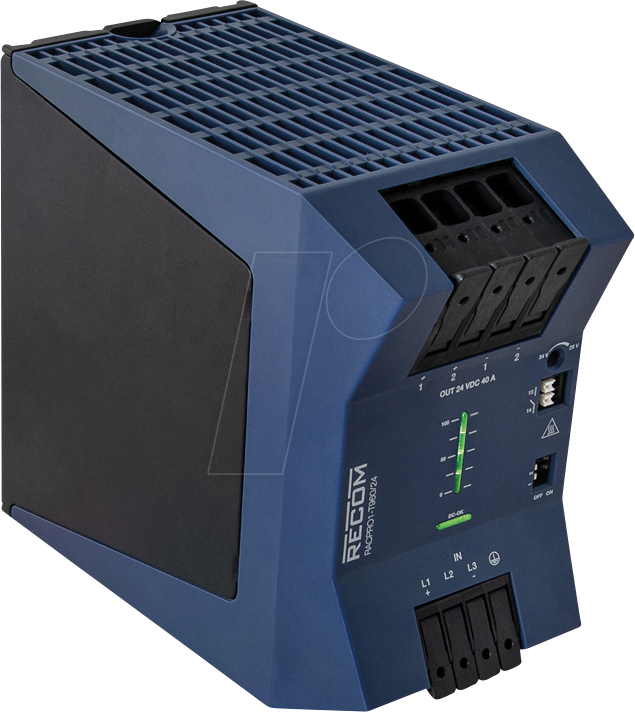 RACPRO1-T960-48 - Schaltnetzteil, Hutschiene, 960 W, 48 V, 20 A