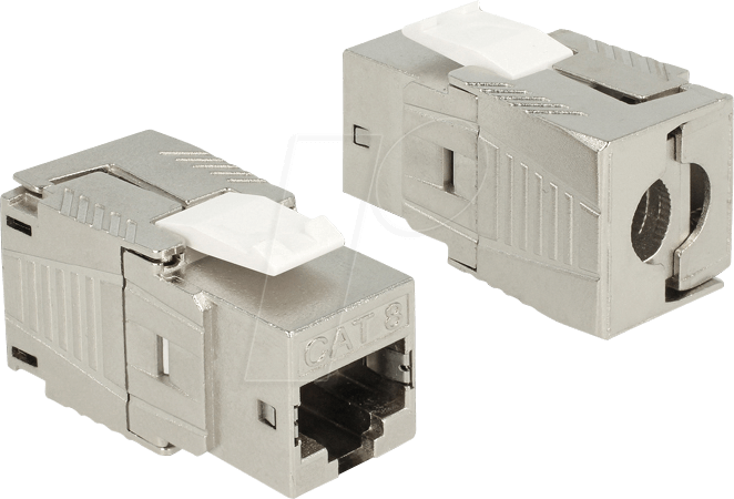 DELOCK 86488 - Keystone RJ45 Buchse > LSA werkzeugfrei Cat.8