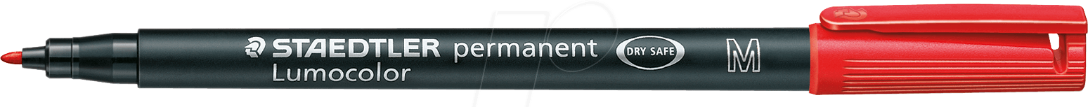 STAEDTLER 317RT - Permanent-Universalstift M,1,0 mm, rot