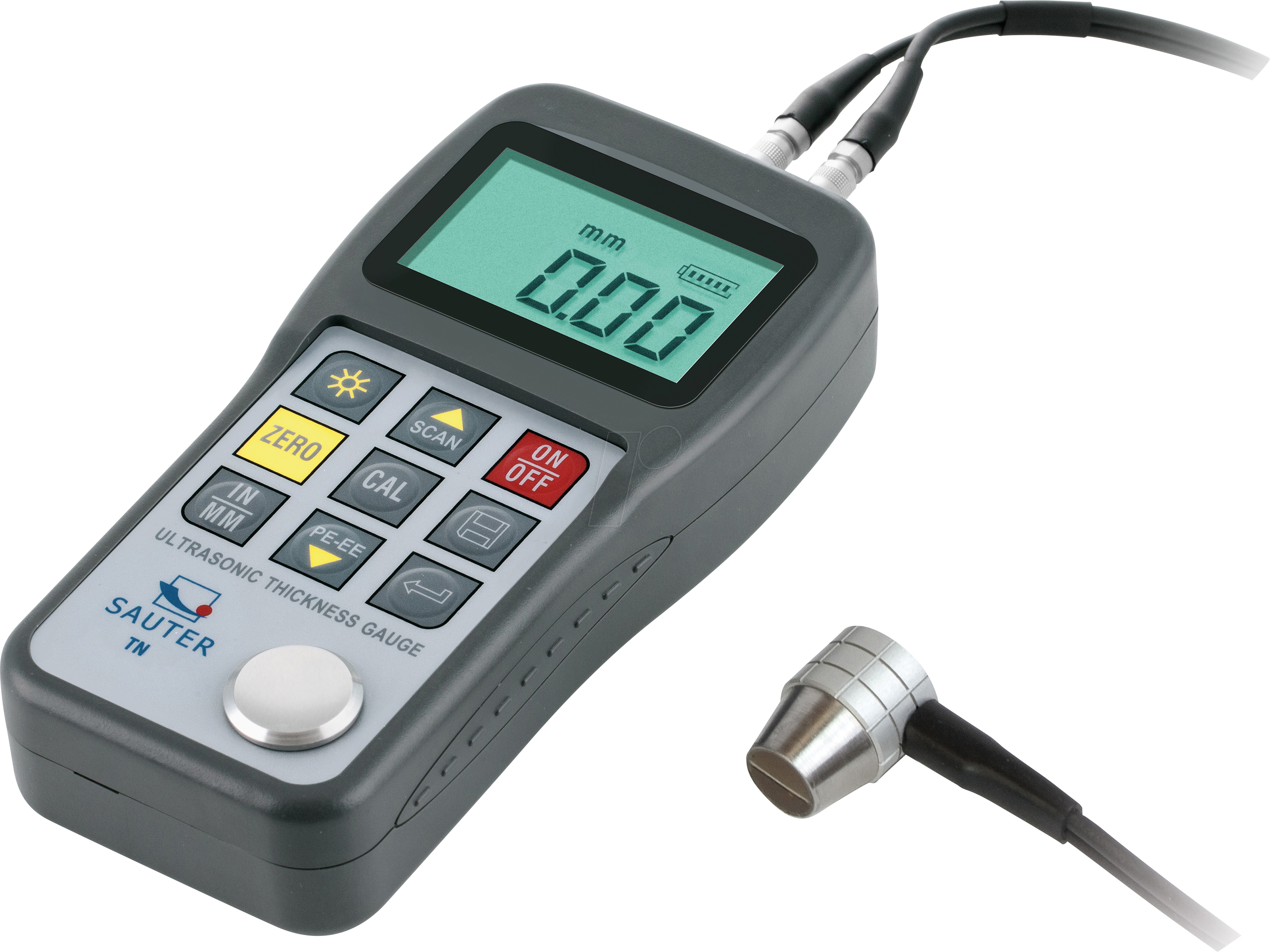 SAU TN 80-0.01US - Ultraschall-Materialdickenmessgerät Puls-Echo, 0,75 - 80 mm