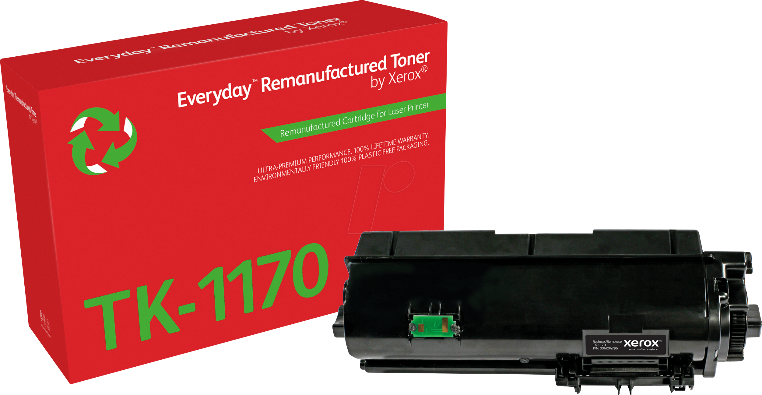 Thumbnail - XEROX 006R04796 - Toner, Kyocera, schwarz, TK-1170, rebuilt