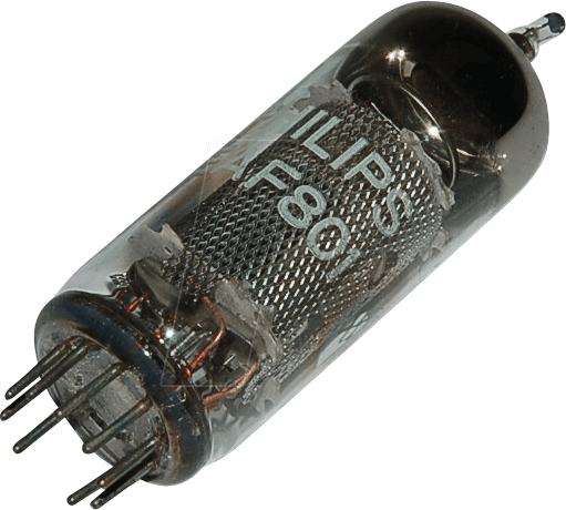 TUBE EAF801 - Elektronenröhre, Mehrfachröhre, Noval, 9-pol, 6,3 V