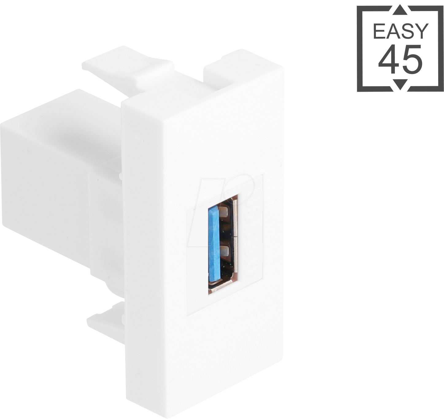 DELOCK 90909 - Easy 45 USB 5 GBit/s Typ-A Buchse zu USB Typ-A Buchse