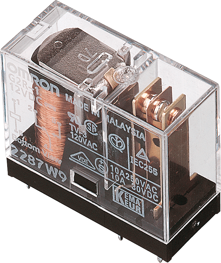 G2R-14 DC12 - Leistungsrelais, THT, 12 VDC, 8A, 1 Wechsler