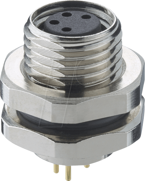 LUT 0821 T10CP03 - Einbausteckverbinder, M8, 3 pol, Kupplung