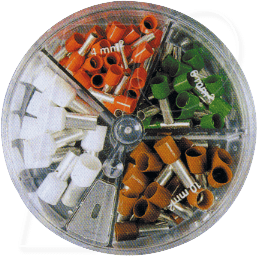 AEH SORTIMENT 3 - Aderendhülsen-Sortiment, isoliert 4,0 - 16mm²