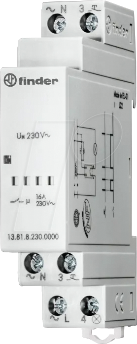 FIN 13.81.8 - Typ 13.81 - Elektronischer Stromstoßschalter