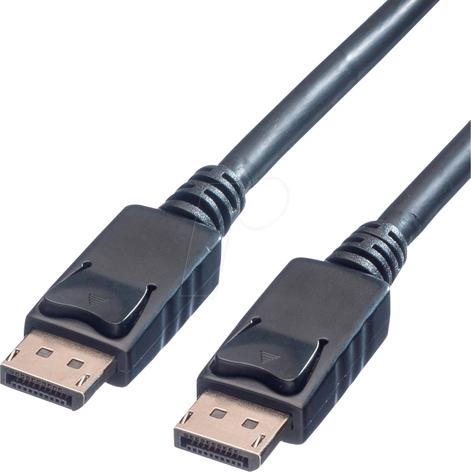 Thumbnail - VALUE 11995767 - DisplayPort 1.2 Kabel, 4K 60 Hz, LSOH, 1,5 m