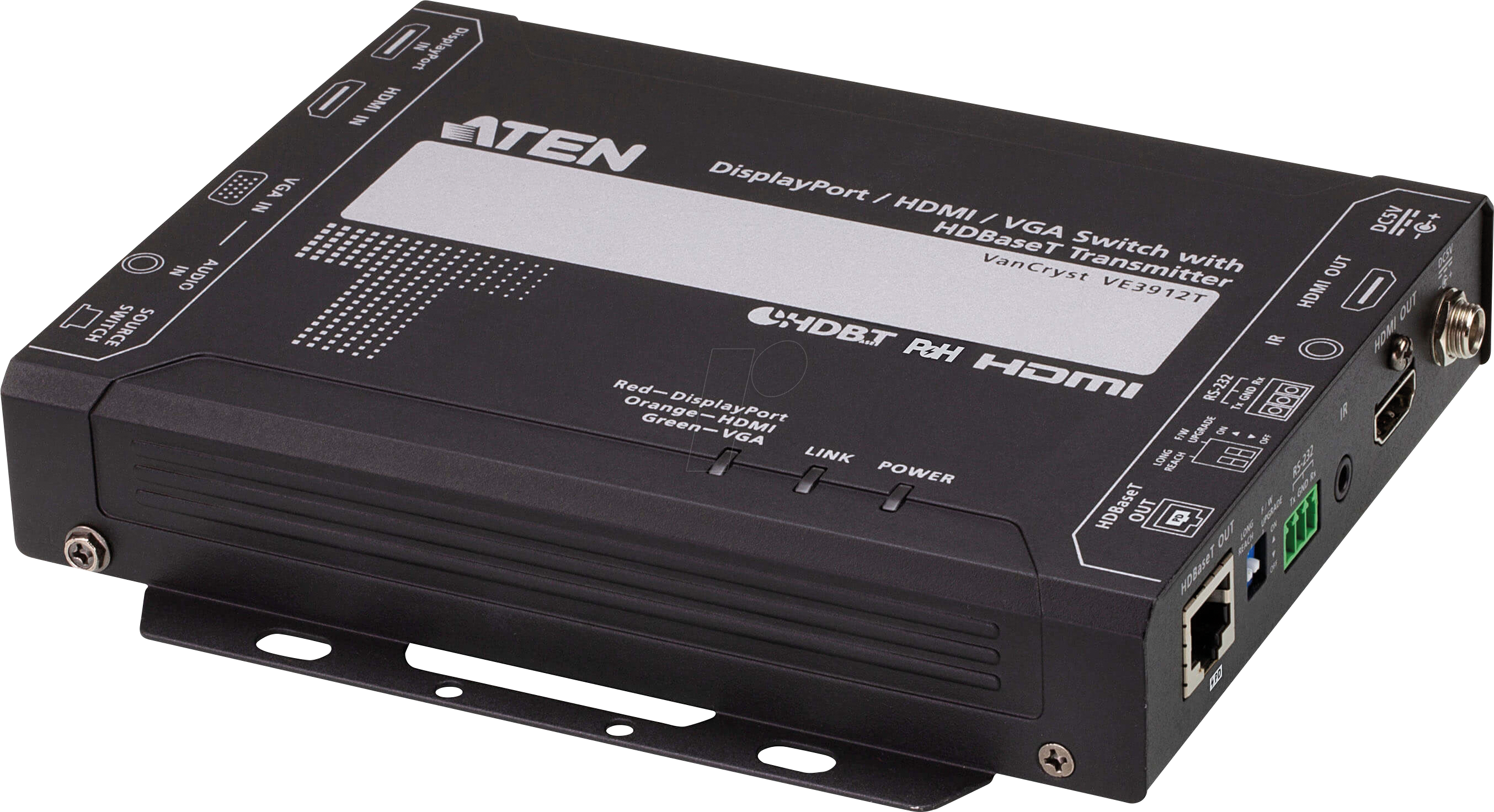 ATEN VE3912T - HDMI / VGA / DisplayPort / Audio Extender HDBaseT, 100 m, Sender