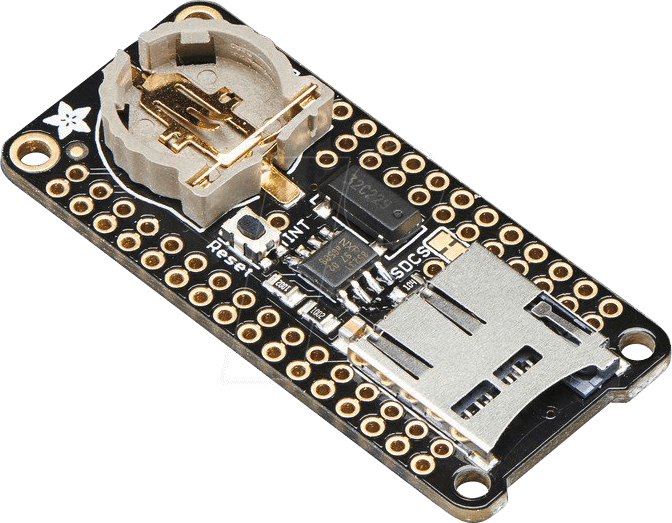 DEBO FEATHER RTC - Entwicklerboards - Adalogger FeatherWing, RTC + SD-Slot, PCF8523