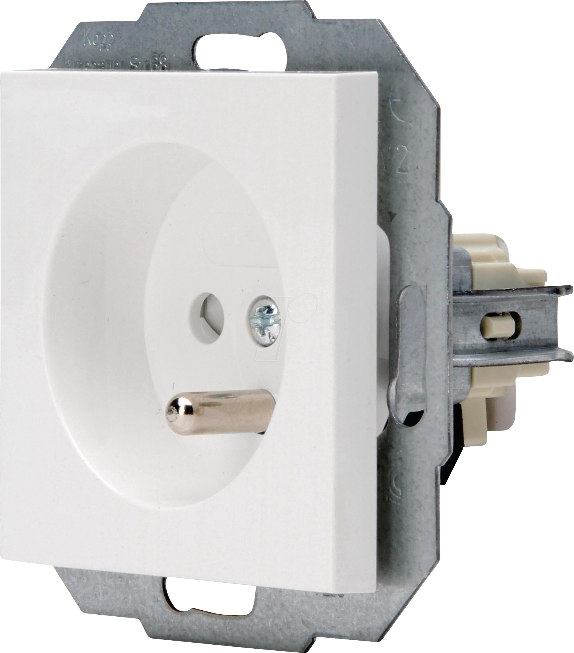 EL 07 940413007 - HK07 - Pin-Steckdose, erhöhter Berührungsschutz, arktisweiß