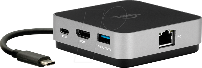 OWC TCDK6P2SG - Dockingstation/Port Replicator, Thunderbolt™ 3, 4K