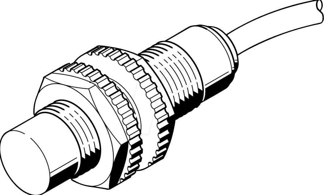 FESTO 538335 - induktiver Näherungsschalter, 4 mm, Anschlusskabel, 2,5 m