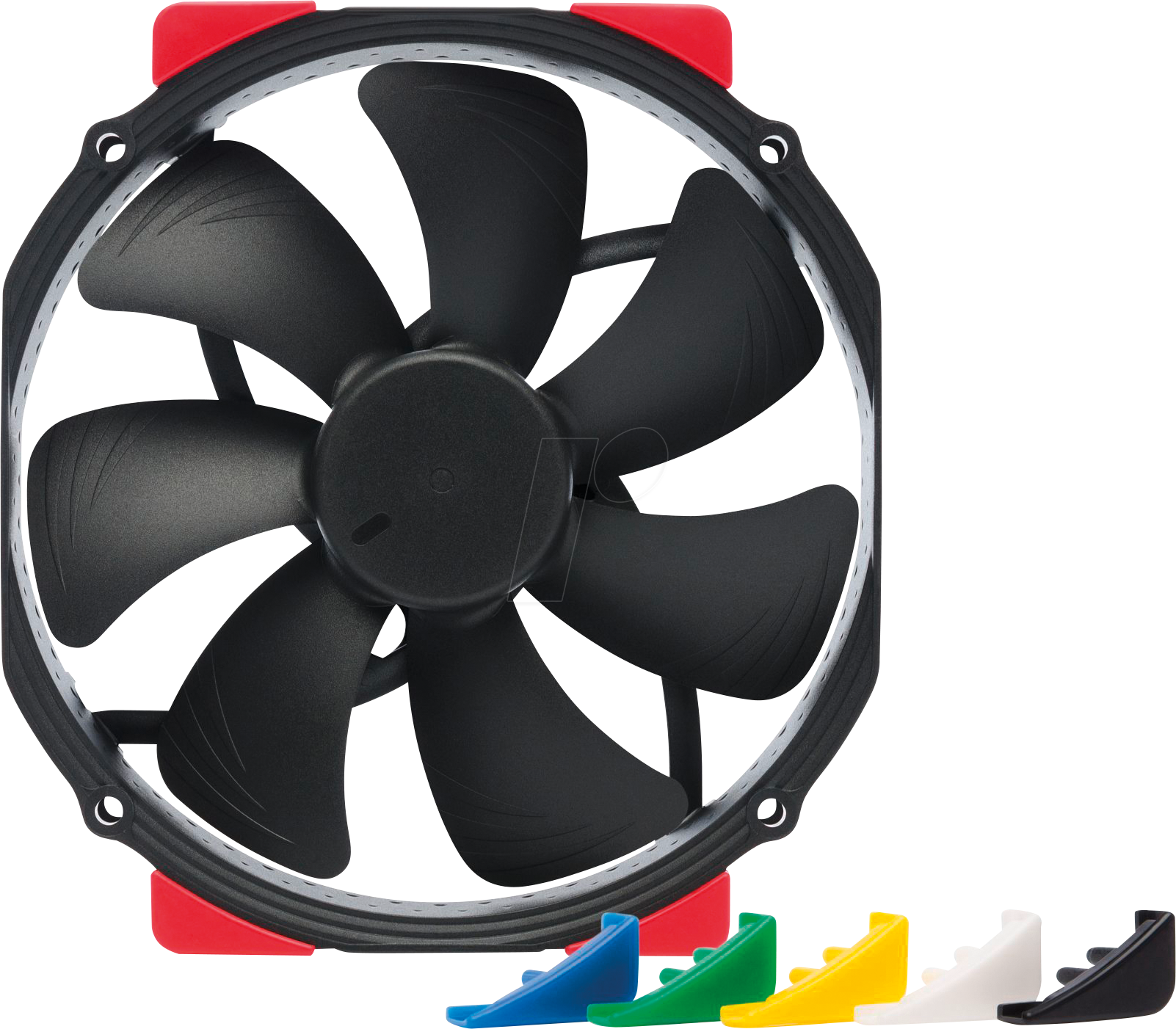 NO NFA15HSPWM SW - NF-A15 HS-PWM chromax.black.swap Gehäuselüfter, 140 mm