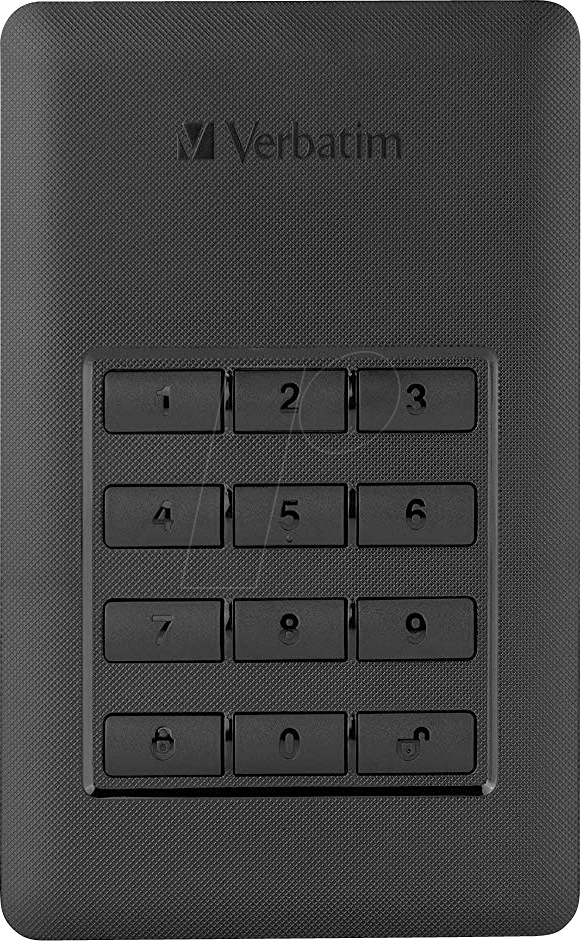 VERBATIM 53403 - Verbatim Store ‘n’ Go Secure Portable HDD 2TB