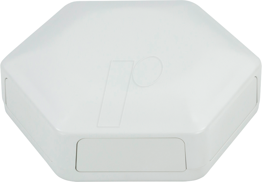 CBHEX1-60-WH - Hex-Box IoT-Gehäuse mit 6 massiven Elementen, weiß