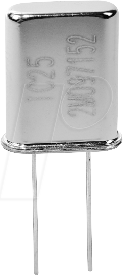 IC25TH2.4576 - Standardquarz, Metall 2,4576MHz 30ppm, 30pF, 11mm x 4,6mm x 13,5