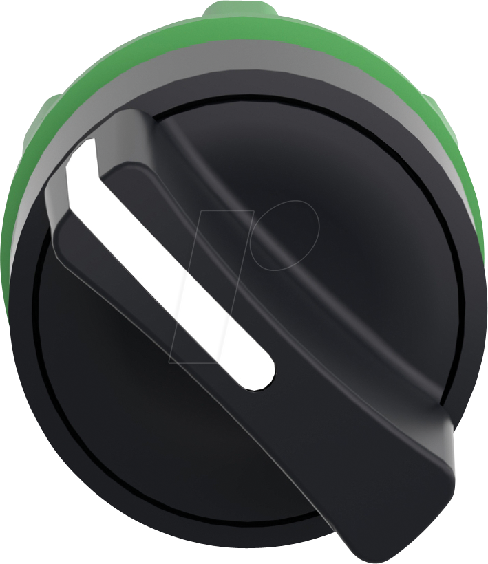 ZB5AD4 - Wahlschalter Ø 22 mm, 2 Stellungen, R tastend + L rastend, sw