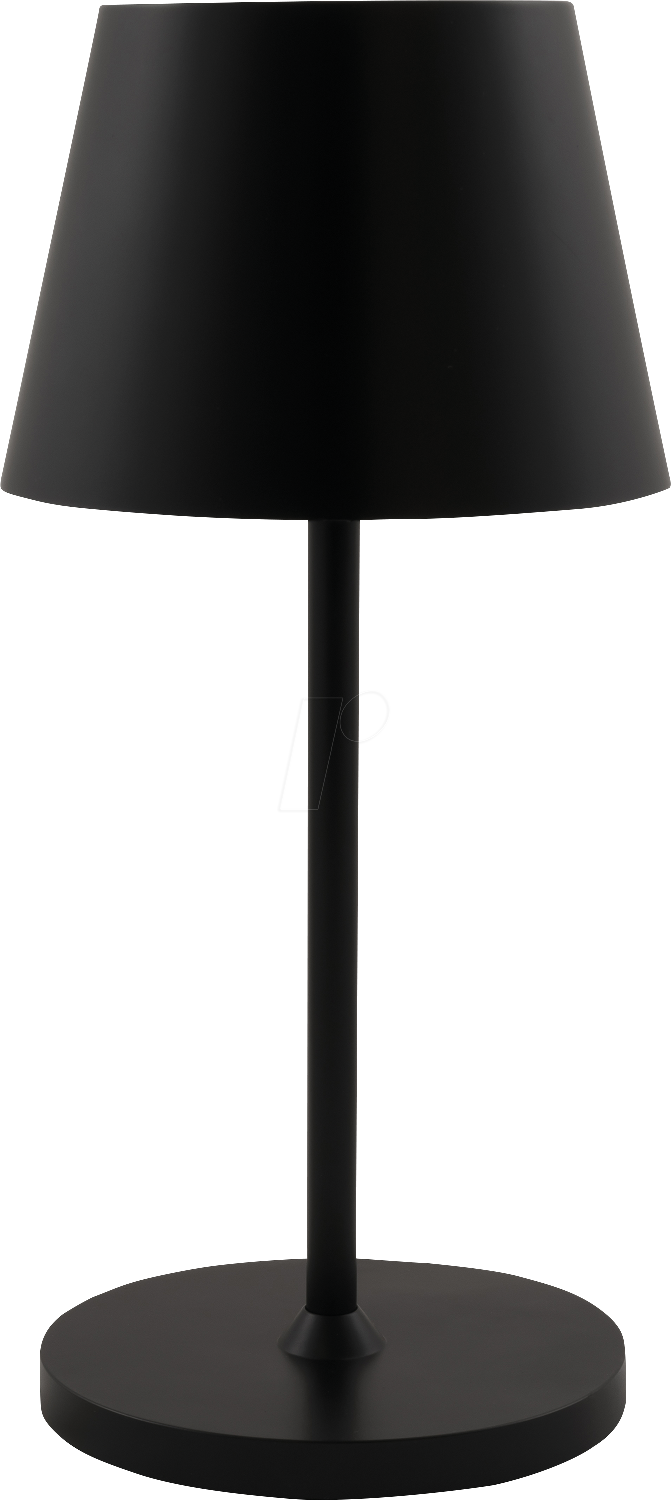 RK 1453251 - 1,2 W Akku LED Tischlampe IP54 schwarz, Dimmbar, 25 cm