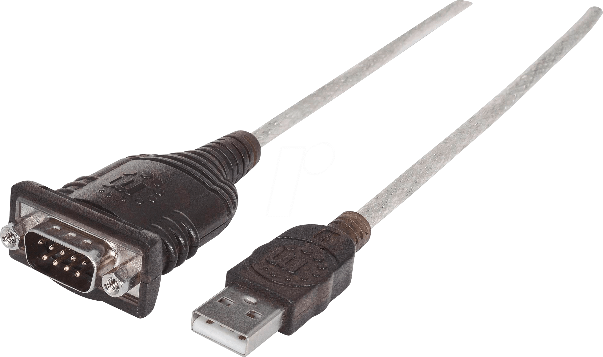 MANHATTAN 151801 - USB-A Konverter, 1x RS232, 9-Pol, PL-2303, 0,45 m