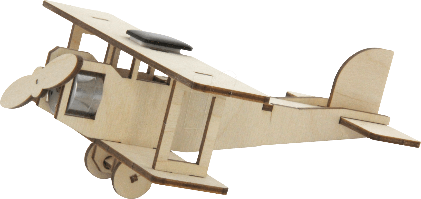 SOL-EXP 40235 - Solar-Bausatz, Doppeldecker ''Flying Star''