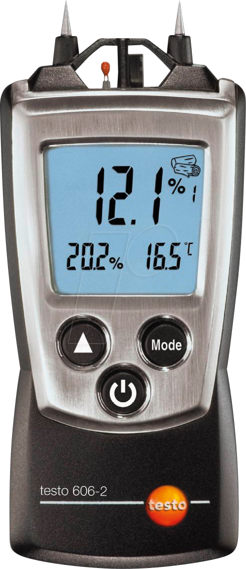 Thumbnail - TESTO 0560 6062 - Feuchtigkeitsmessgerät testo 606-2 , für Luft, Holz, Baustoffe