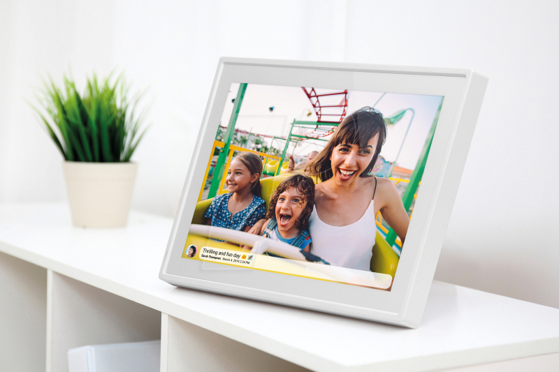 BRAUN DF 1019 WS - Digitaler Bilderrahmen, DigiFrame 1019