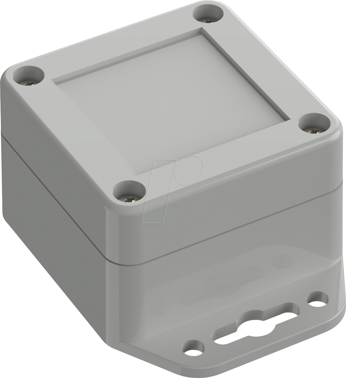 6U07060604619 - Industriegehäuse, 60 x 60 x 40,1mm, IP66/IP68, lichtgrau