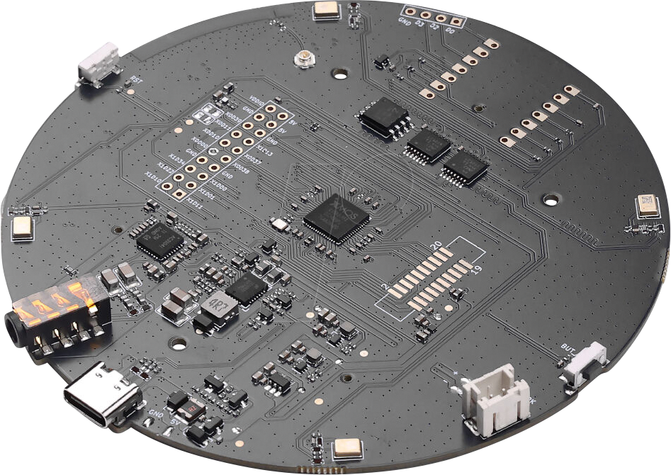 RESP AI 4MIC - ReSpeaker XMOS XVF3800, AI-powered, 4 Mic