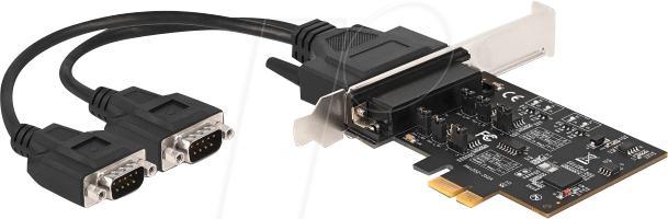DELOCK 90048 - PCI Express Karte zu 2 x Seriell RS-422/485 mit 15 kV ESD Schutz