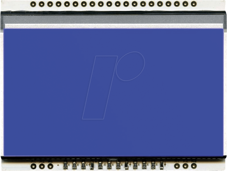 Thumbnail - EA LED68X51-B - LED-Beleuchtung für EA DOGL128-6, 55 x 36 mm, blau