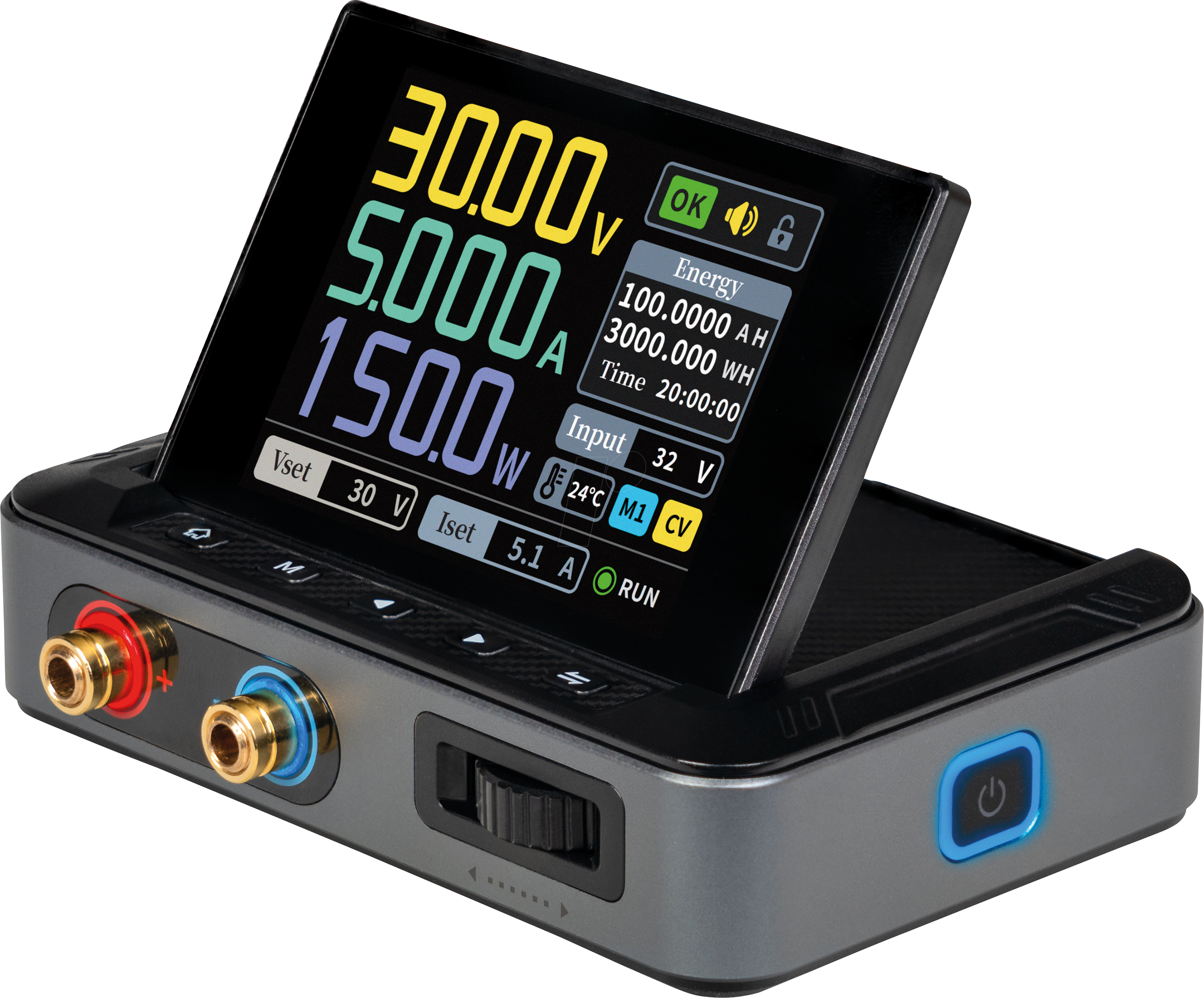 JOY-IT PSM01 - PSM01 Labornetzgerät, 0 - 30 V, 0 - 5 A