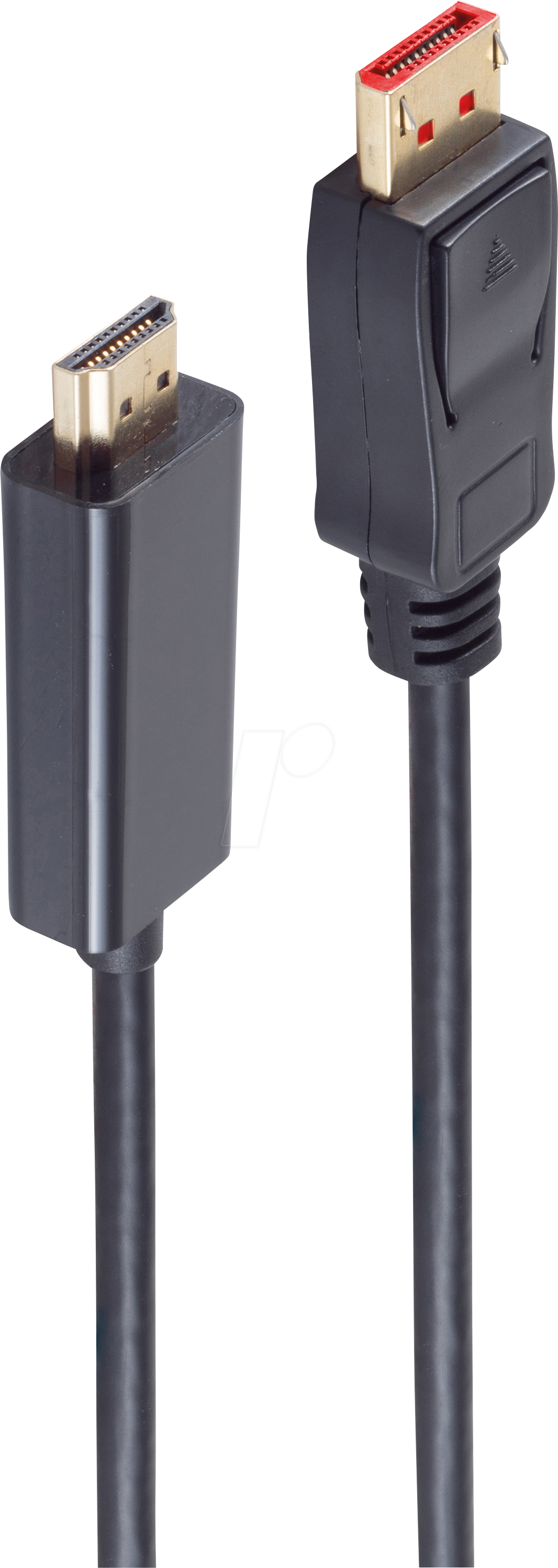 Thumbnail - SHVP BS10-71025 - Displayport 1.4 Kabel, DP-HDMI, 4K60Hz, 1,0m