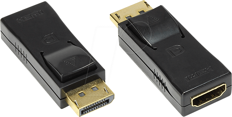 GC HDMI-DPG - DisplayPort Adapter, DP Stecker an HDMI Buchse