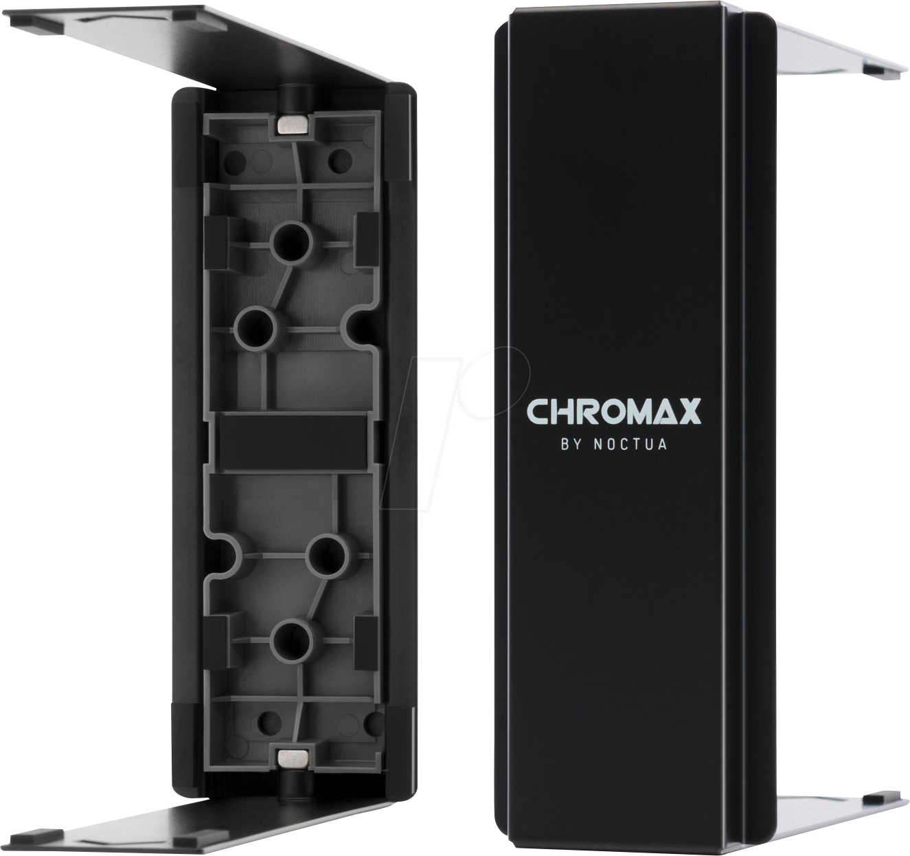 NO NA-HC2 SW - NA-HC2 chromax.black Kühler-Abdeckung für NH-U12S