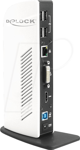 DELOCK 87568 - Dockingstation/Port Replicator, USB 3.0, Laptop