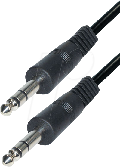 Thumbnail - MATR A48L - Audio Kabel, 6,3 mm 3-Pin Klinkenstecker, 2,5 m