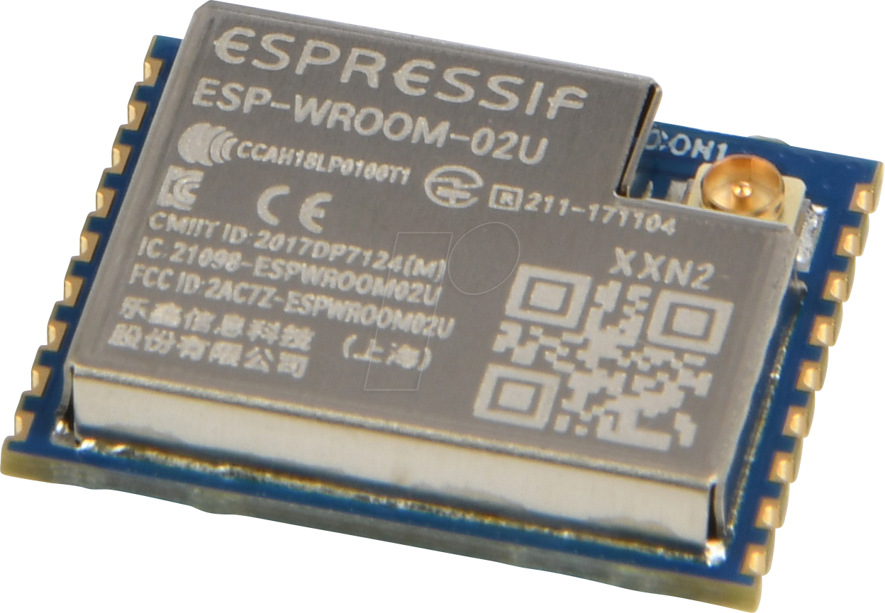 ESPWROOM02UN2 - WiFi-Modul 802.11 2,4-2,5GHz, 72,2Mb/s