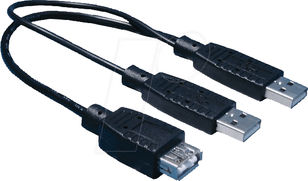 Thumbnail - AK 670X2-1 - USB 2.0 Kabel, 2x A Stecker auf A Buchse